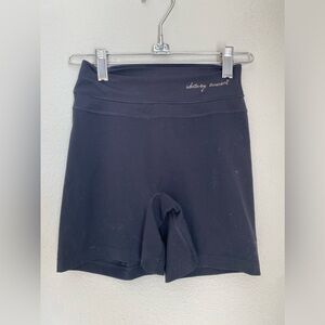 WHITNEY SIMMONS Gymshark Black Shorts